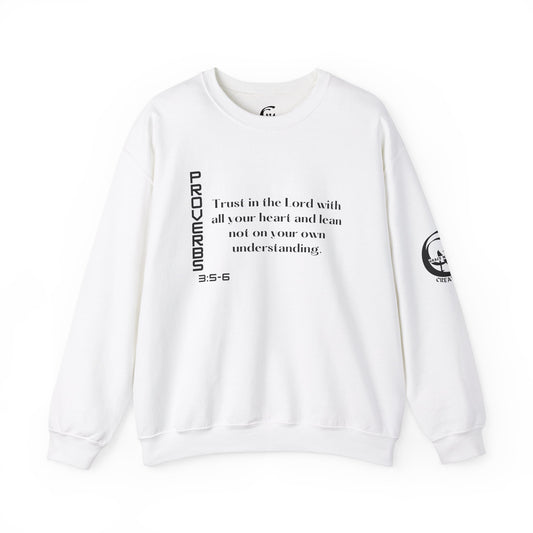 Proverbs 3:5-6 Scripture Crewneck Sweatshirt