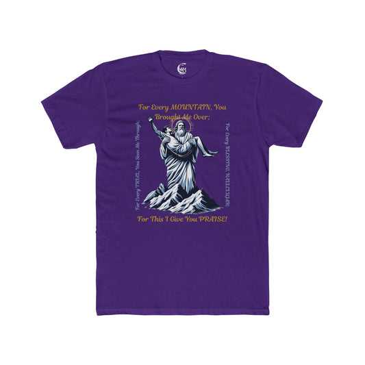 Faith-Based Tee-For Every Mountain (Male)