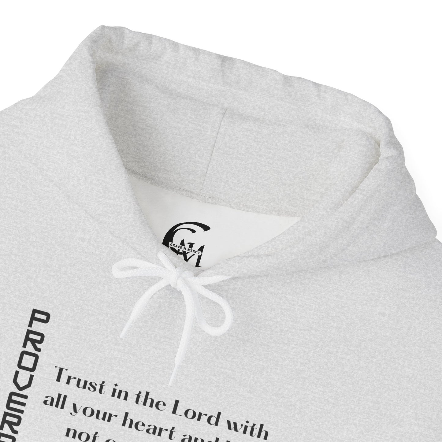 Biblical Hoodie, Proverbs 3:5-6 Scripture Unisex Hoodie