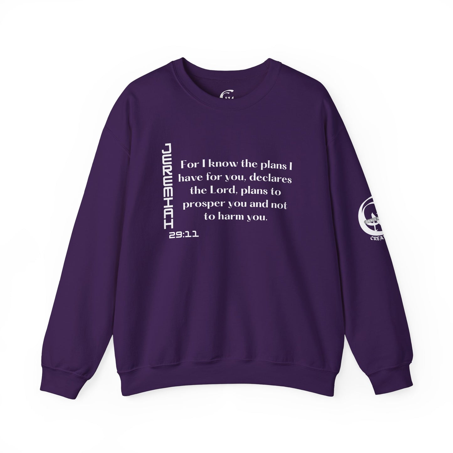 Jeremiah 29:11 Scripture Crewneck Sweatshirt
