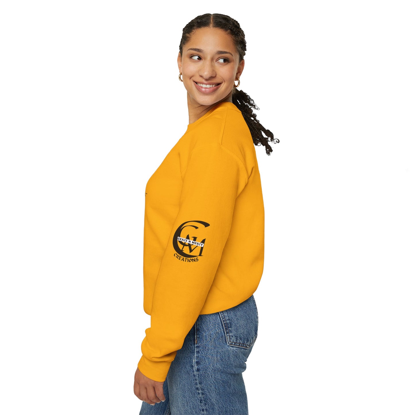 Psalm 23:4 Scripture Crewneck Sweatshirt