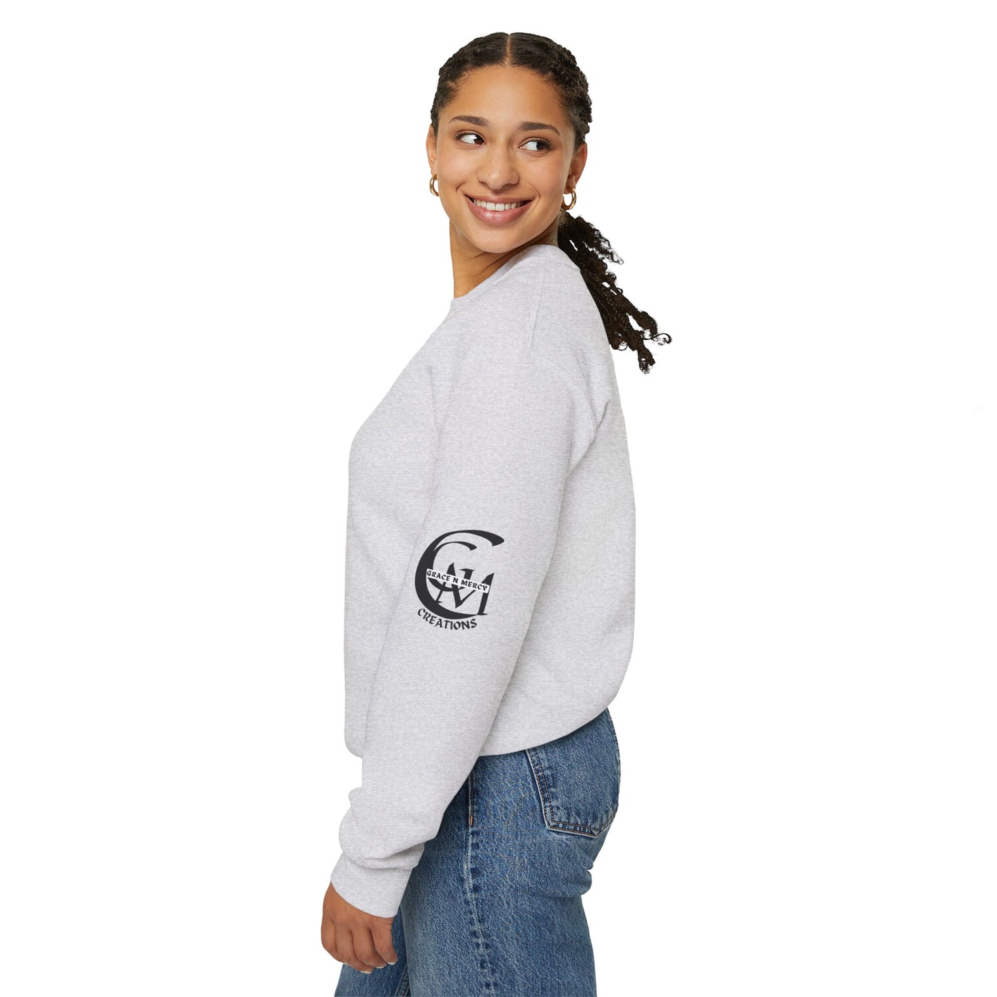 2 Corinthians 5:7 Scripture Crewneck Sweatshirt