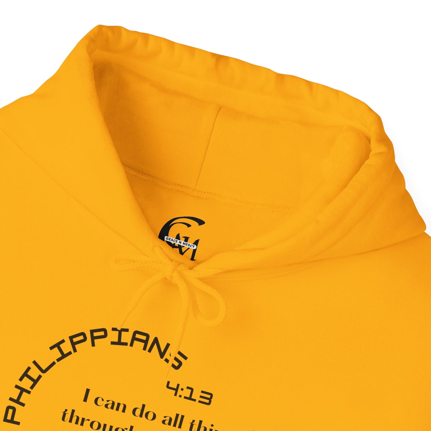 Biblical Hoodie, Philippians 4:13 Scripture Unisex Hoodie