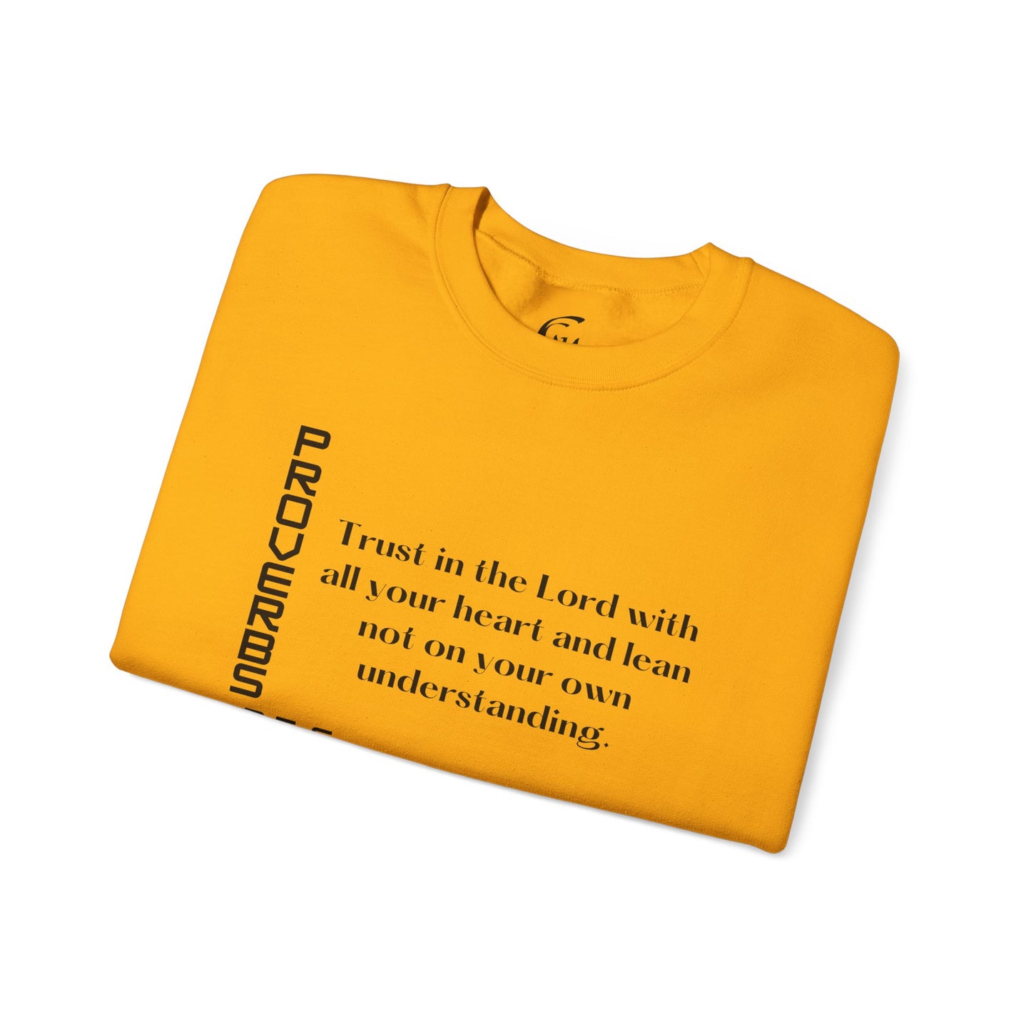 Proverbs 3:5-6 Scripture Crewneck Sweatshirt