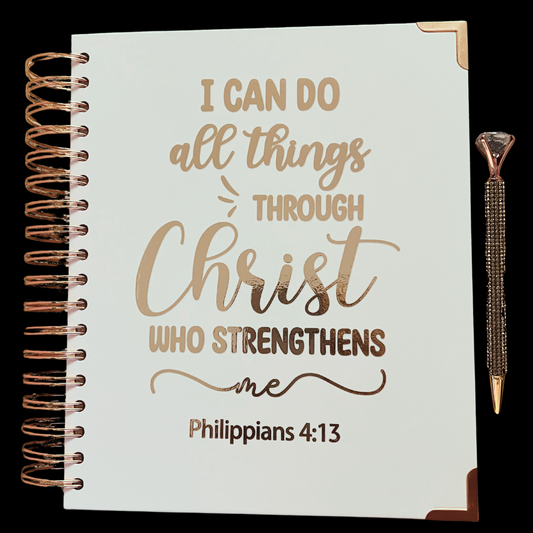 6-Month Prayer Journal with Matching Box & Bling Pen