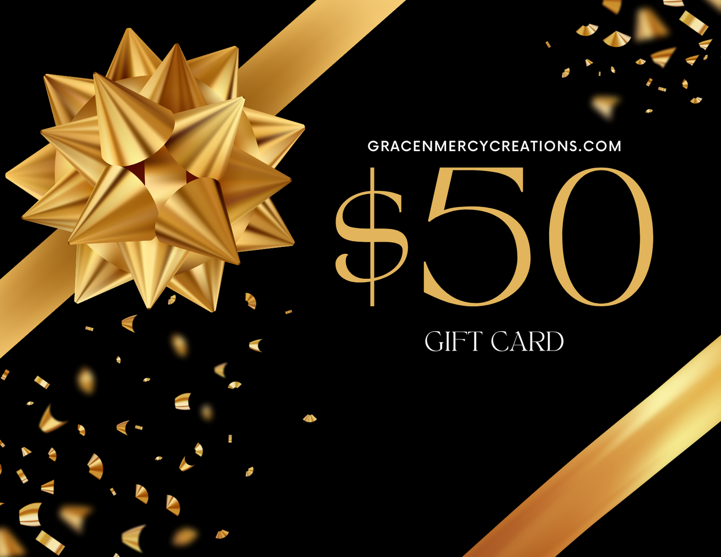 Grace N Mercy Creations Gift Cards