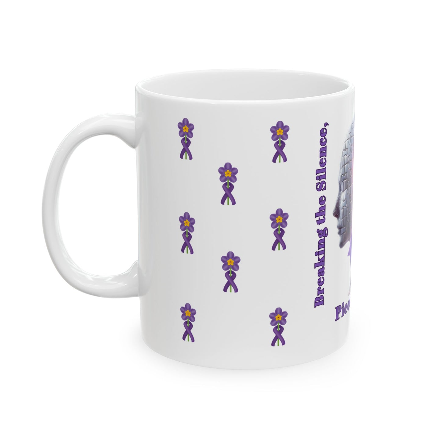 Breaking The Silence Awareness Mug (Alzheimer's)