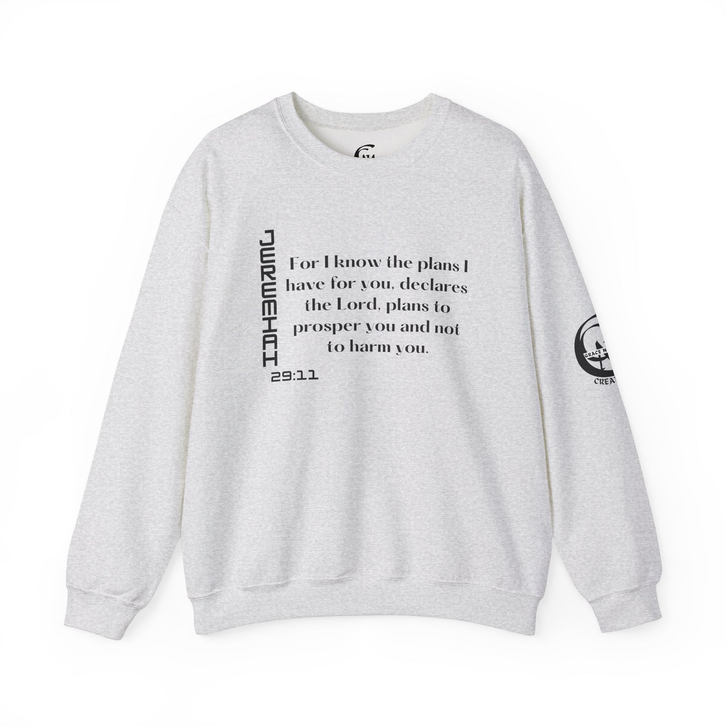 Jeremiah 29:11 Scripture Crewneck Sweatshirt