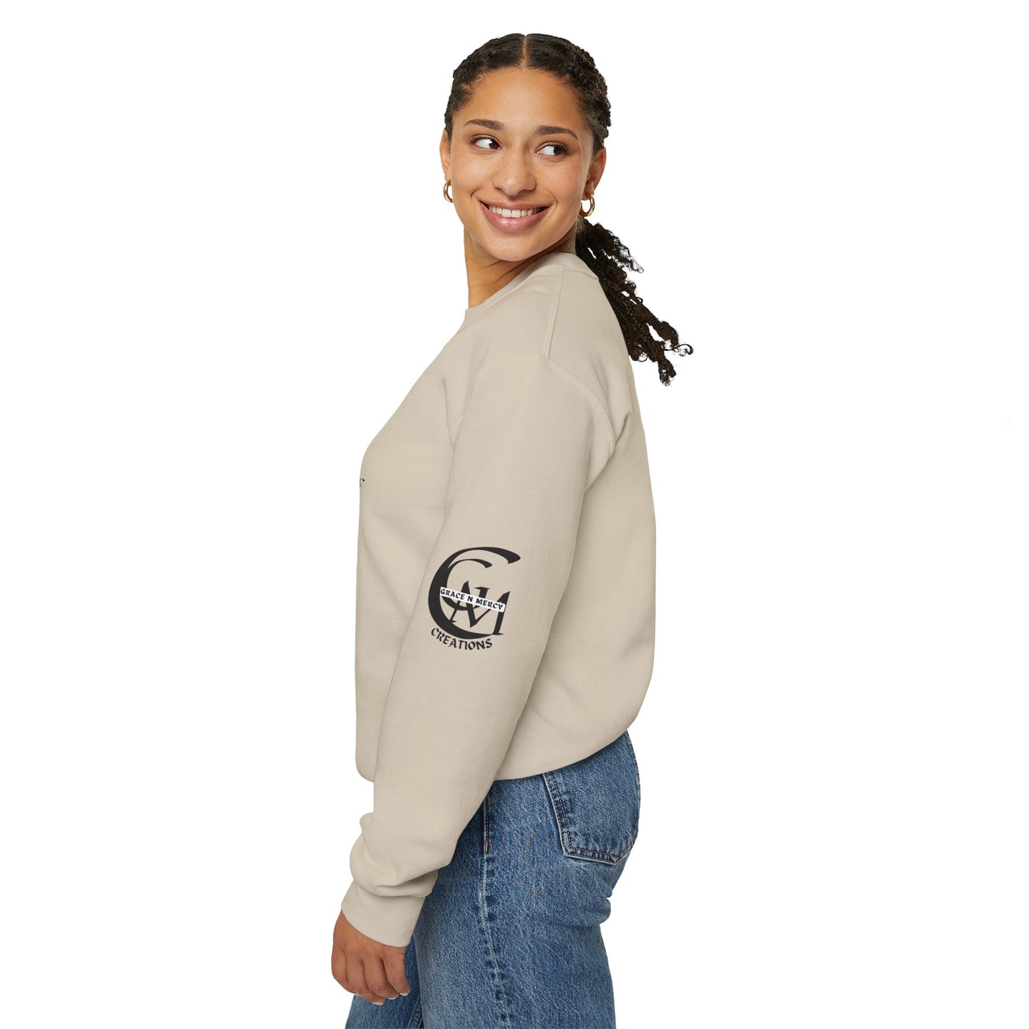 Psalm 23:4 Scripture Crewneck Sweatshirt
