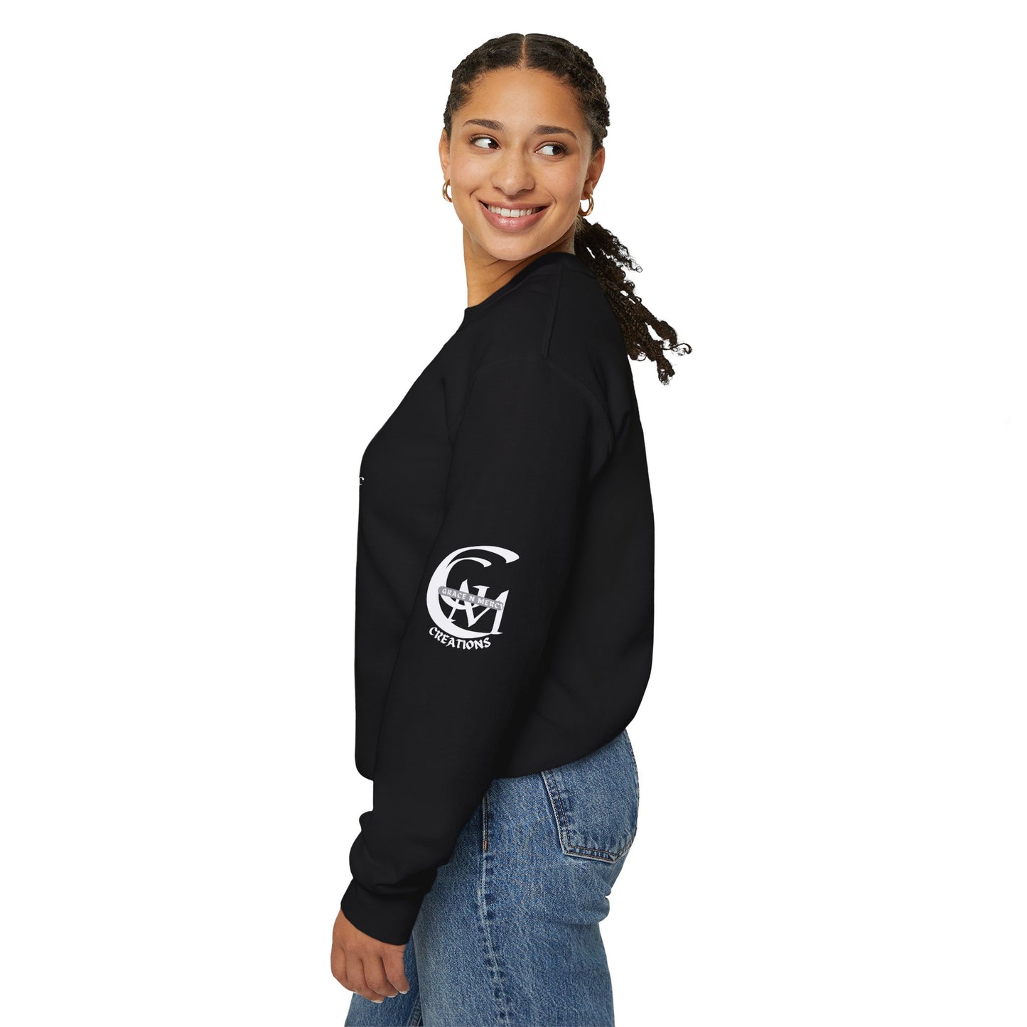 Psalm 23:4 Scripture Crewneck Sweatshirt