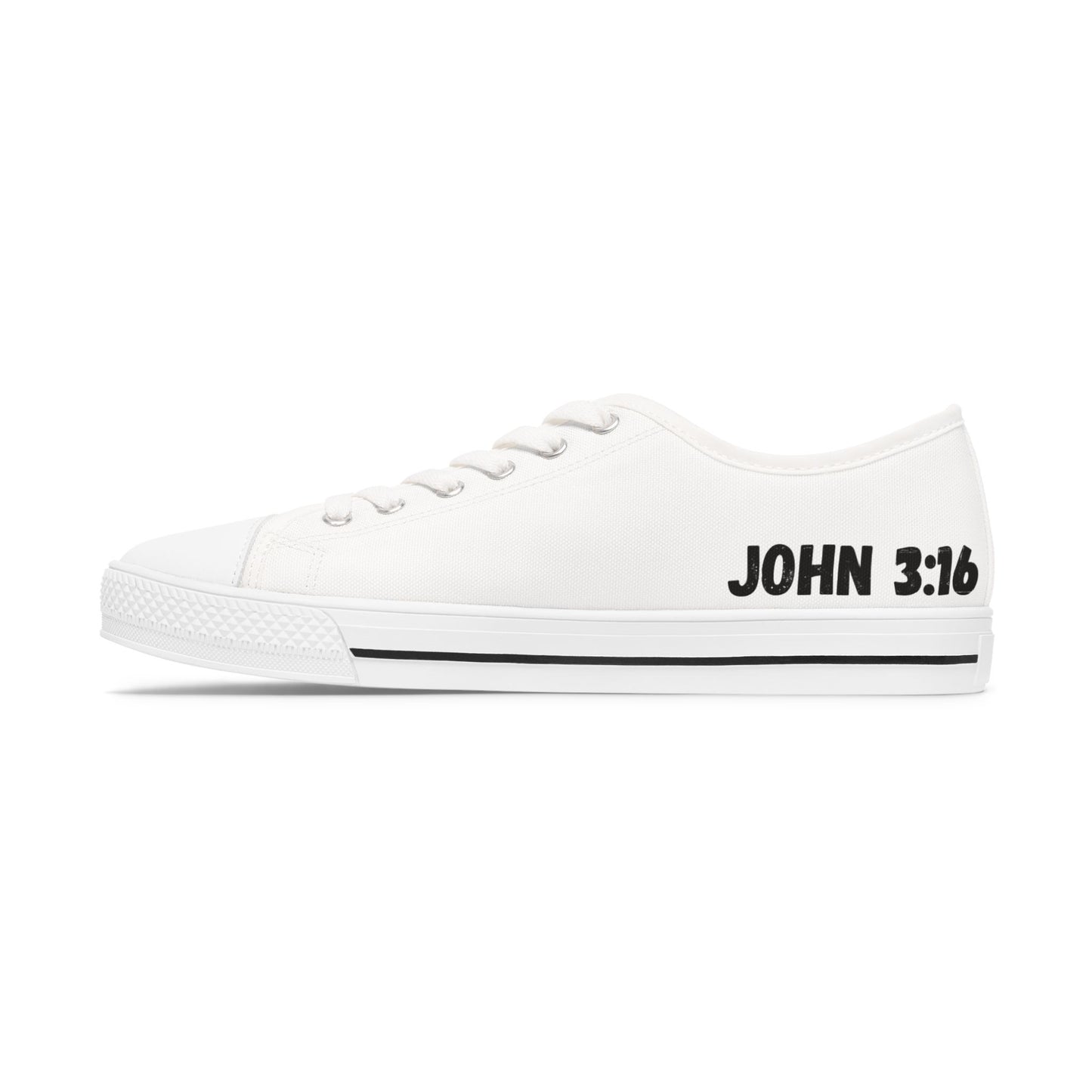 John 3:16  Women's Low Top Sneakers