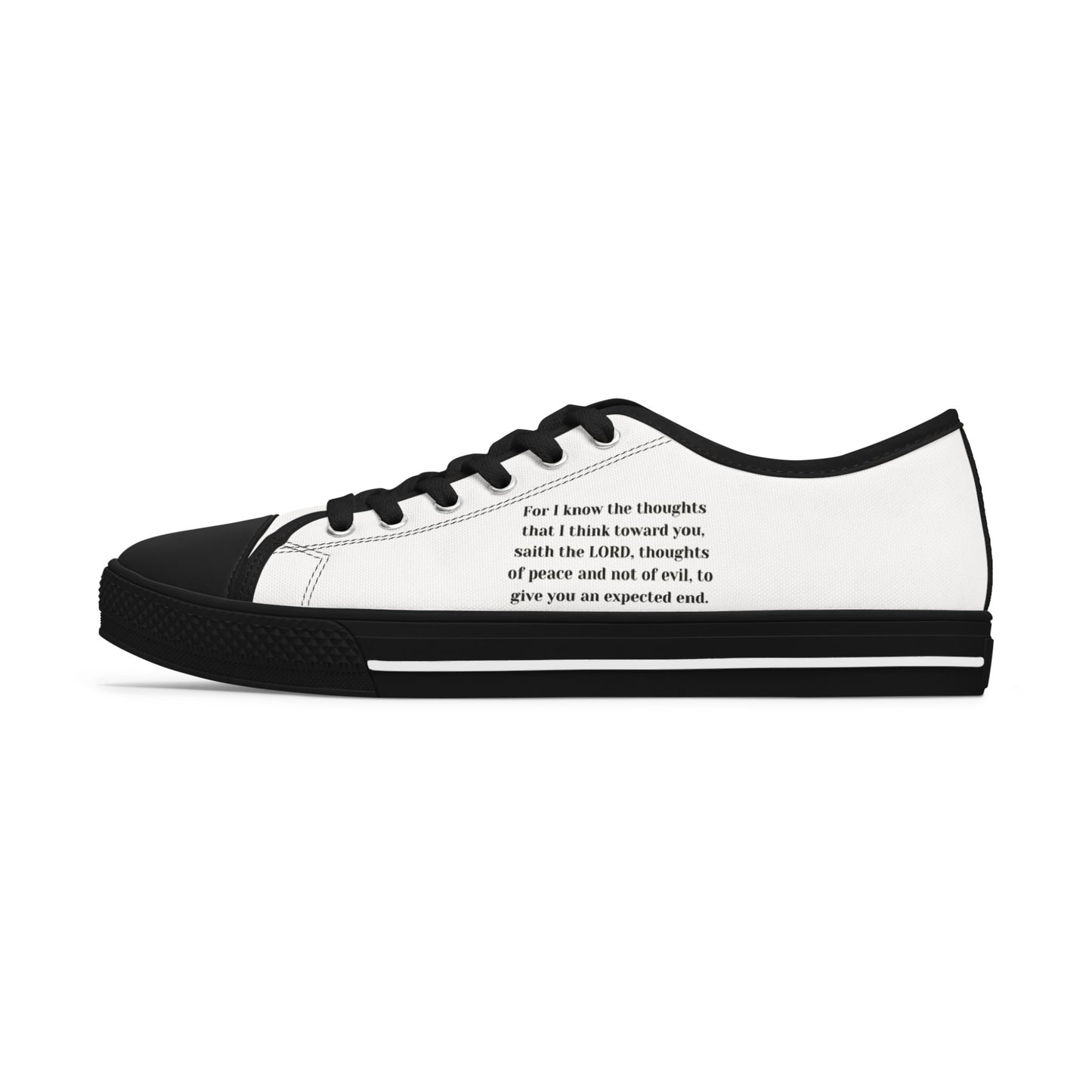 JEREMIAH 29:11  Women's Low Top Sneakers