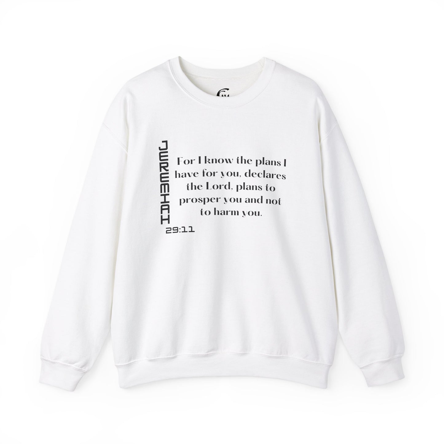 Jeremiah 29:11 Scripture Crewneck Sweatshirt