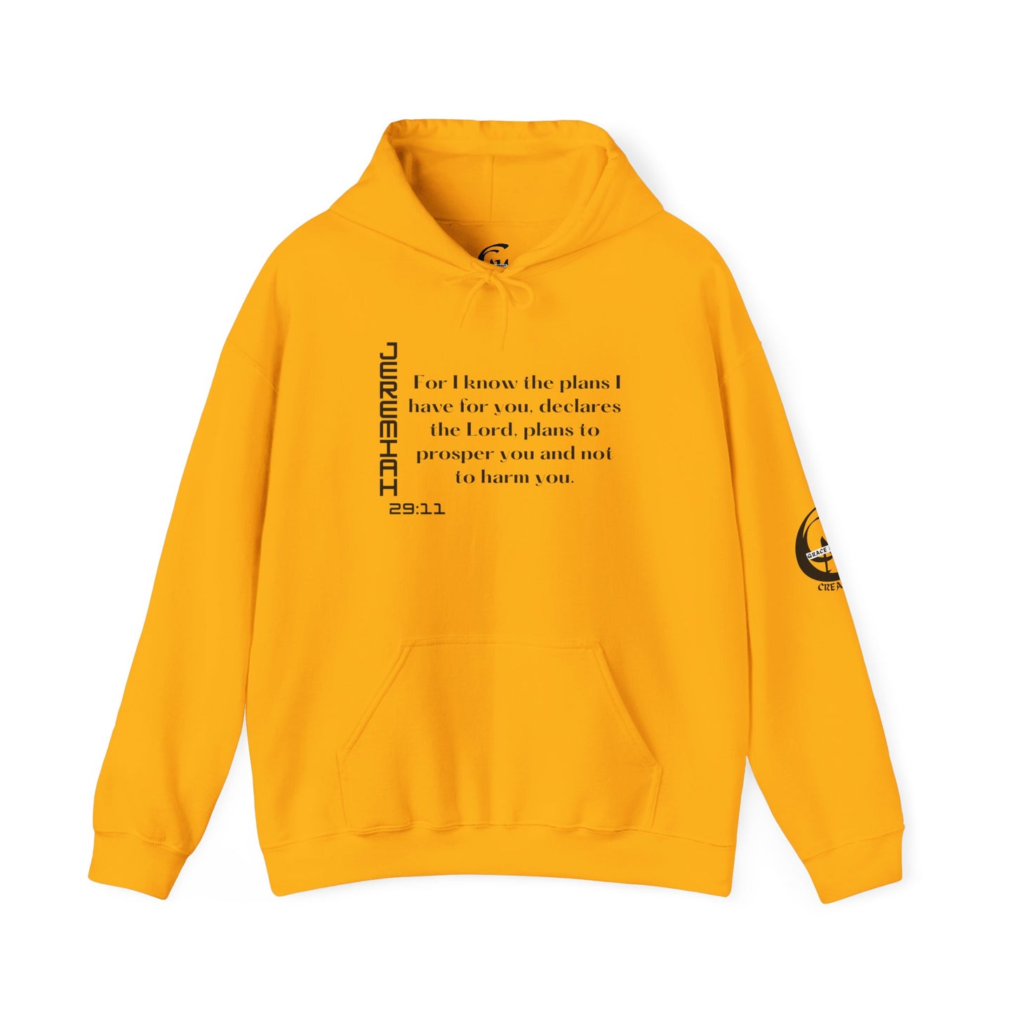 Biblical Hoodie, Jeremiah 29:11 Scripture Unisex Hoodie