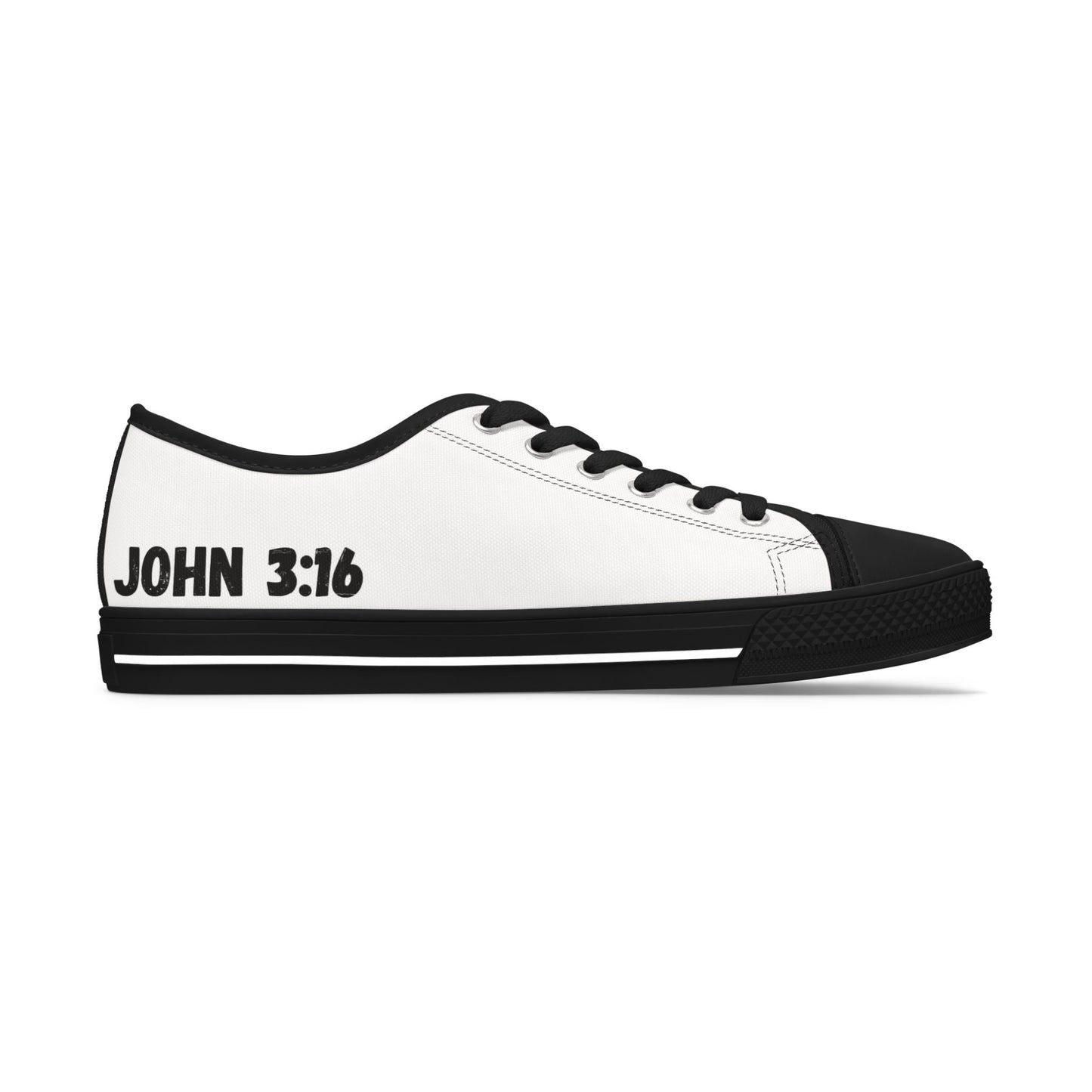 John 3:16  Women's Low Top Sneakers