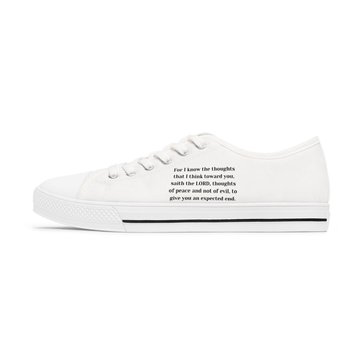 JEREMIAH 29:11  Women's Low Top Sneakers