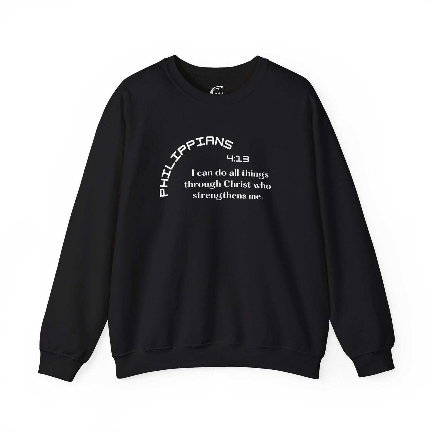 Philippians 4:13 Scripture Crewneck Sweatshirt