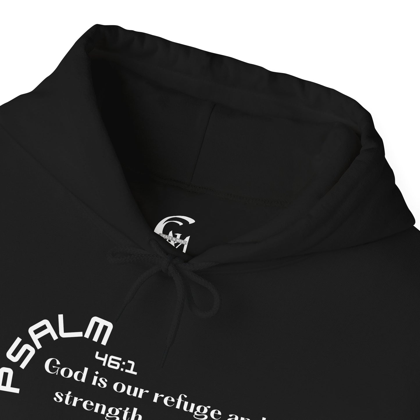 Biblical Hoodie, Psalm 46:1 Scripture Unisex Hoodie