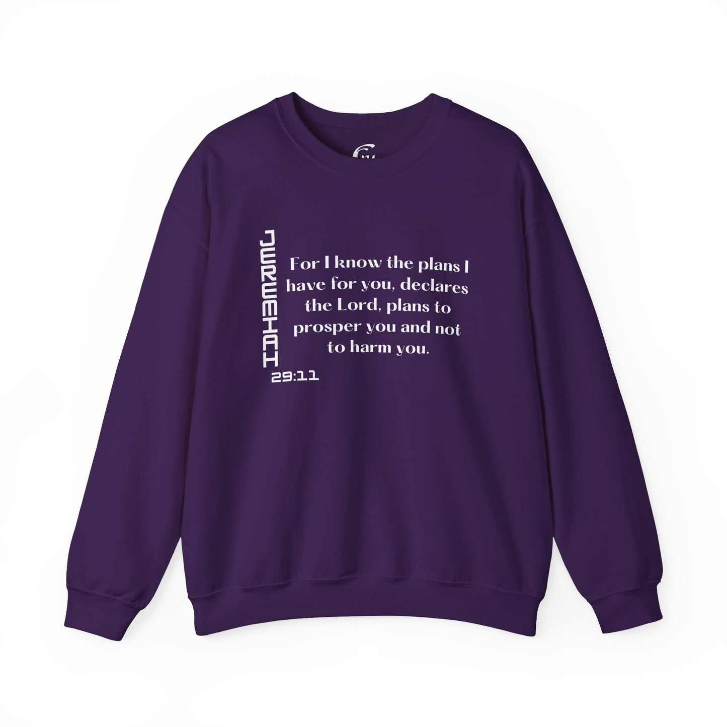 Jeremiah 29:11 Scripture Crewneck Sweatshirt