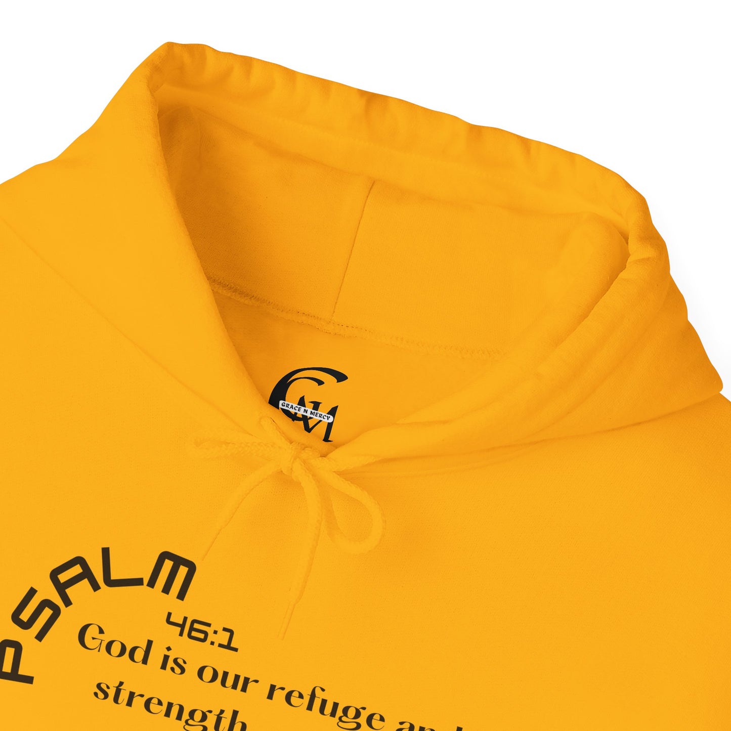Biblical Hoodie, Psalm 46:1 Scripture Unisex Hoodie