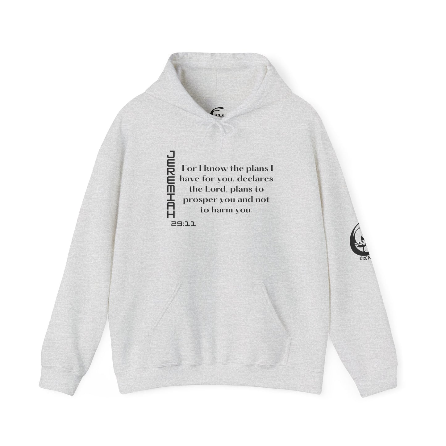 Biblical Hoodie, Jeremiah 29:11 Scripture Unisex Hoodie