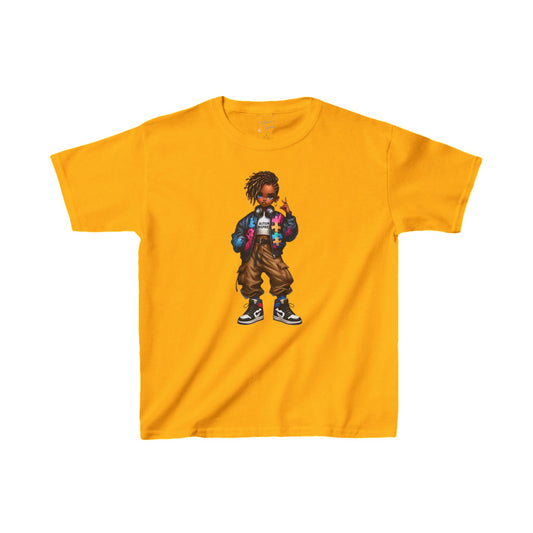 Kids Tee African-American Girl Autism Inspires Tee & Jacket