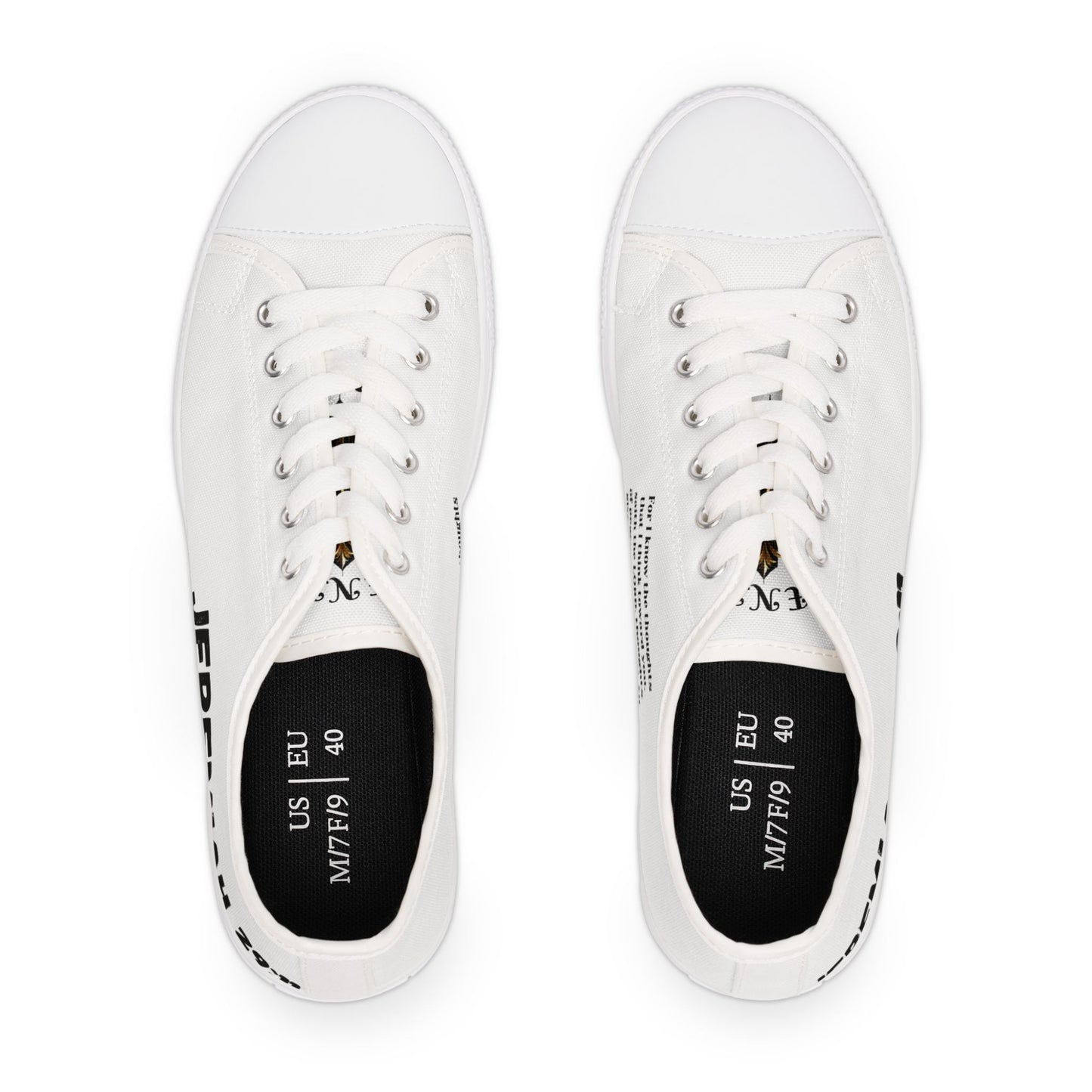 JEREMIAH 29:11  Women's Low Top Sneakers