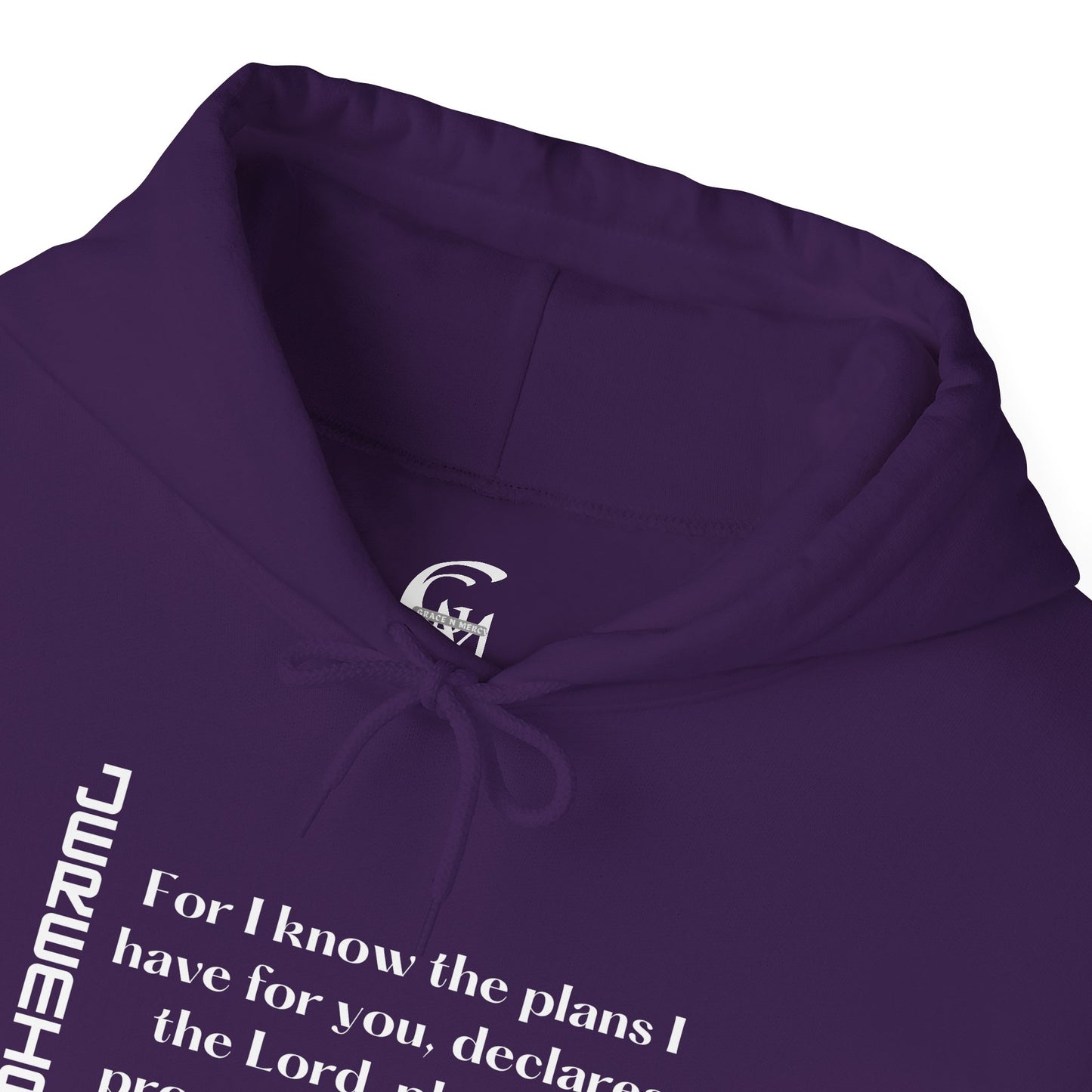 Biblical Hoodie, Jeremiah 29:11 Scripture Unisex Hoodie