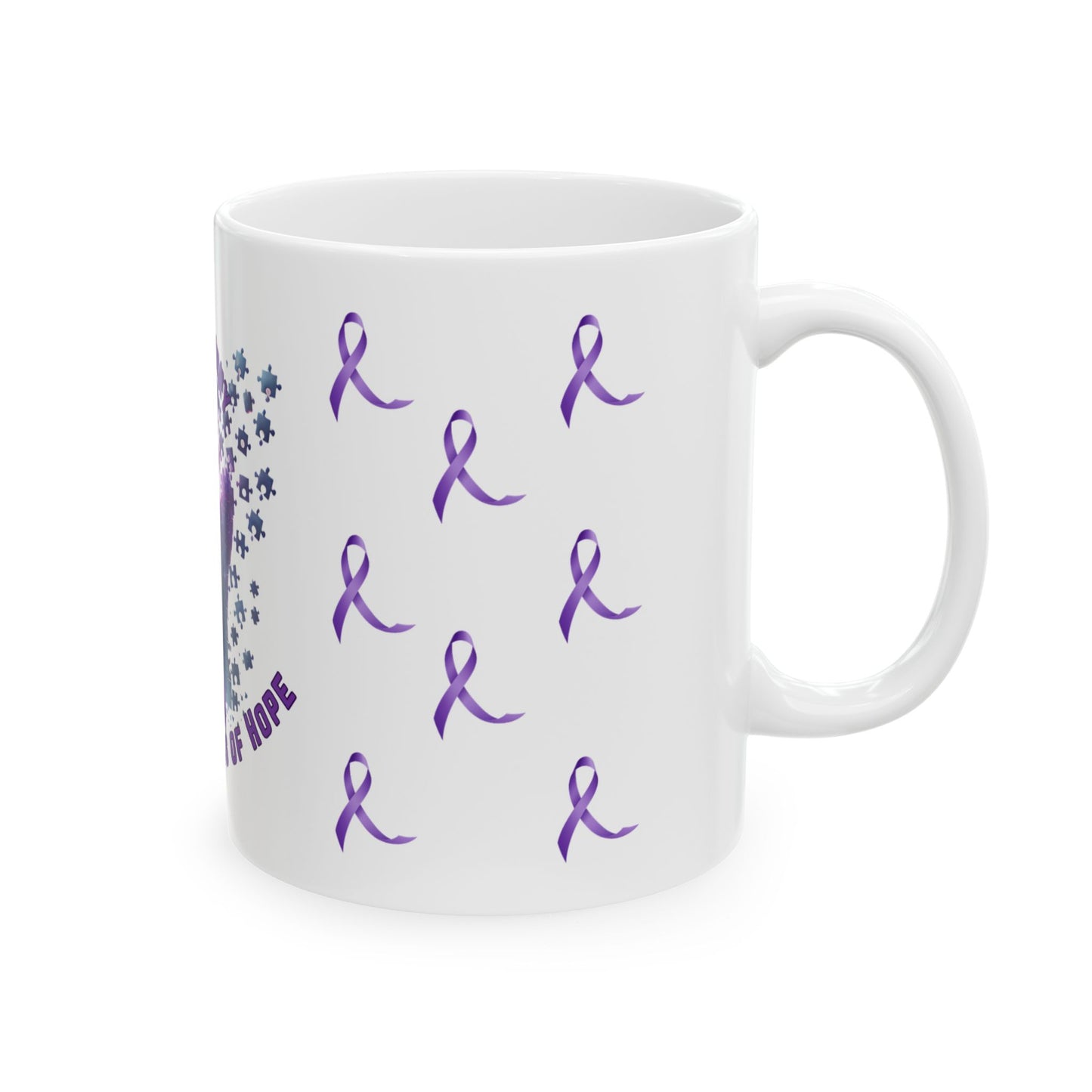 Pieces of Memory Awareness Mug (Alzheimer's)