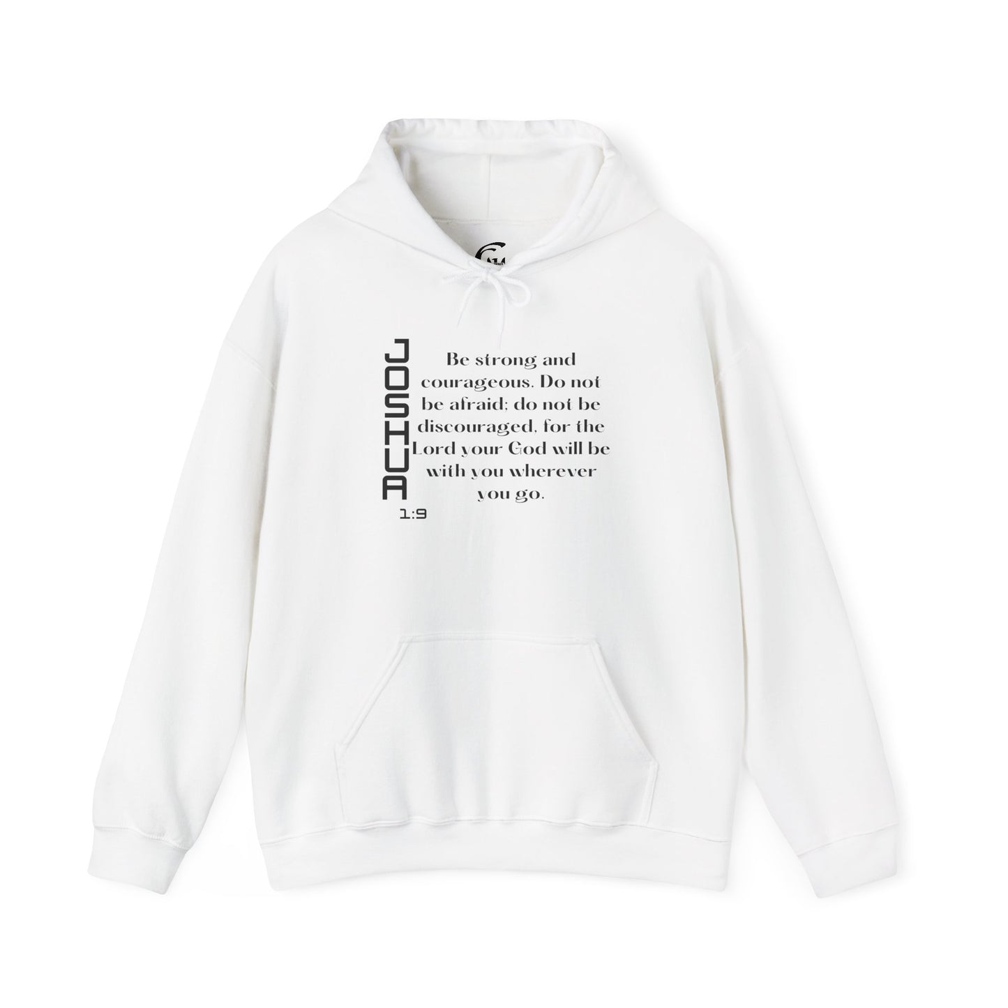 Biblical Hoodie, Joshua 1:9 Scripture Unisex Hoodie