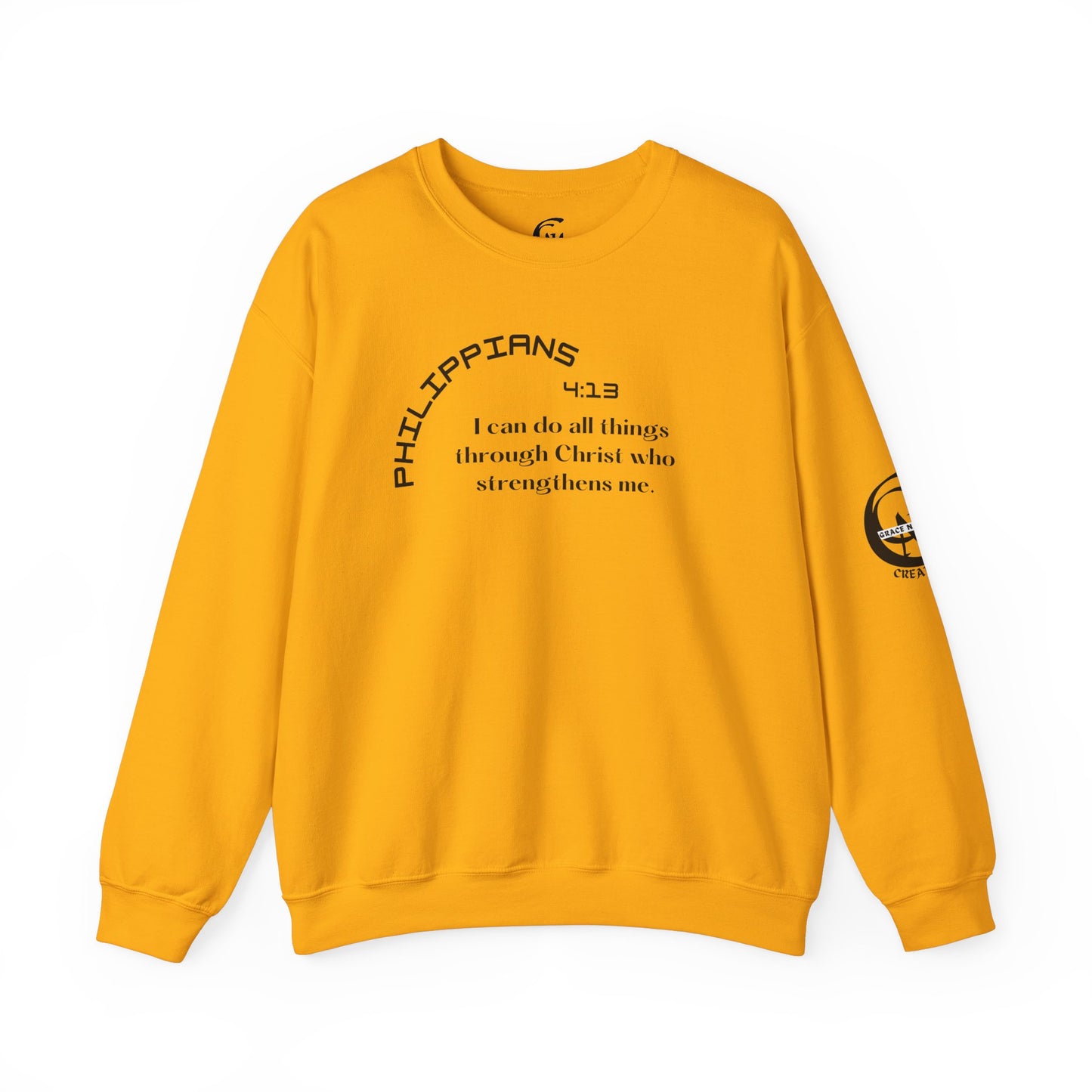 Philippians 4:13 Scripture Crewneck Sweatshirt