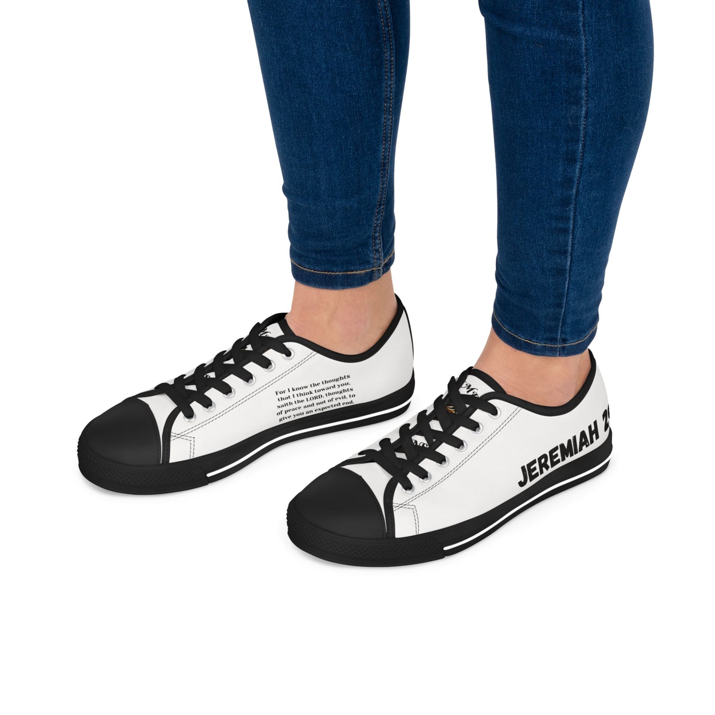 JEREMIAH 29:11  Women's Low Top Sneakers