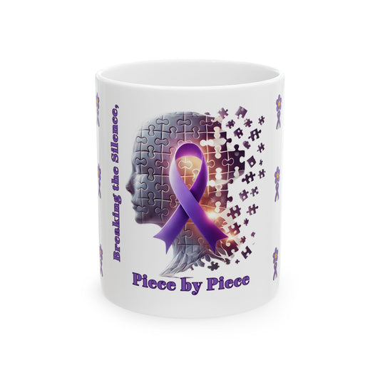 Breaking The Silence Awareness Mug (Alzheimer's)