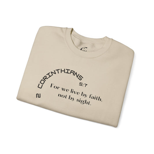 Corinthians 5:7 Scripture Crewneck Sweatshirt