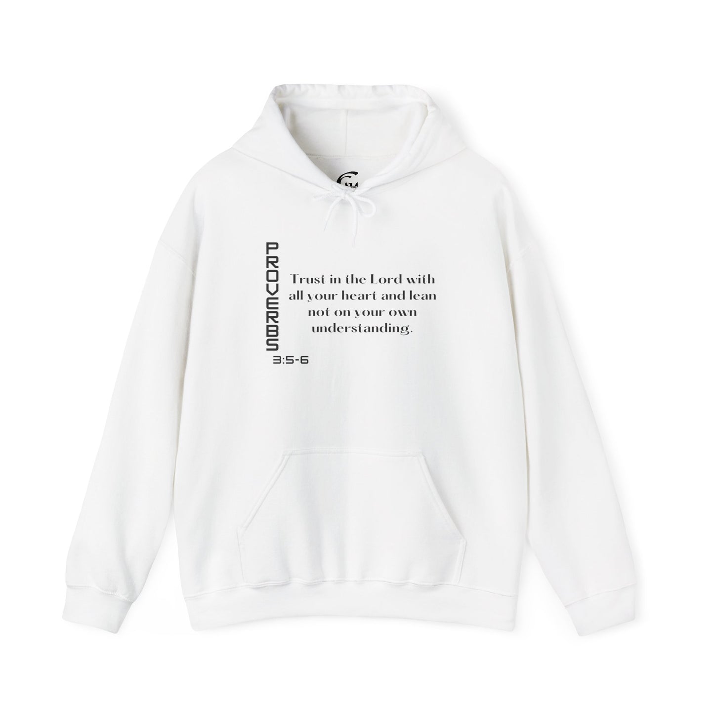 Biblical Hoodie, Proverbs 3:5-6 Scripture Unisex Hoodie