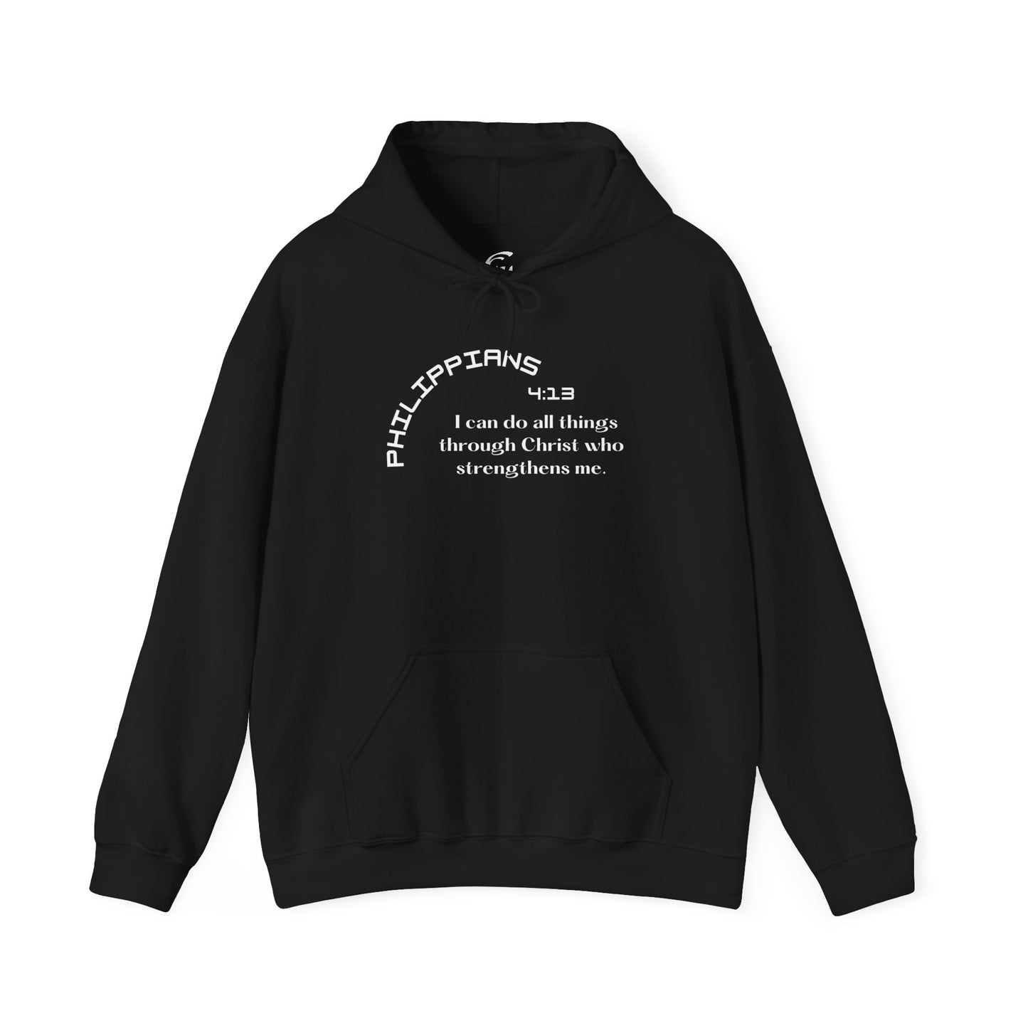 Biblical Hoodie, Philippians 4:13 Scripture Unisex Hoodie