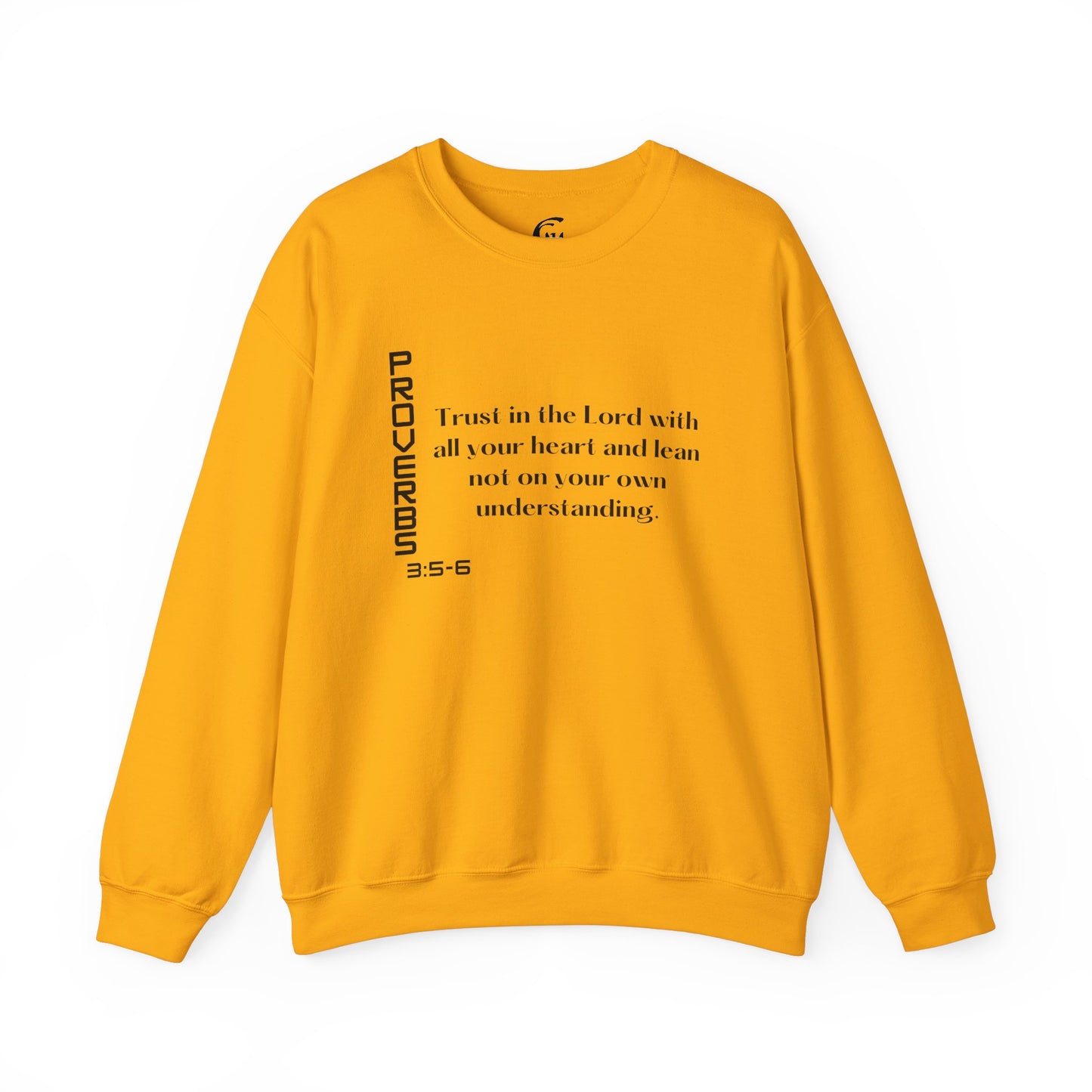 Proverbs 3:5-6 Scripture Crewneck Sweatshirt