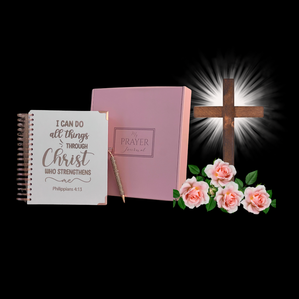 6-Month Prayer Journal with Matching Box & Bling Pen