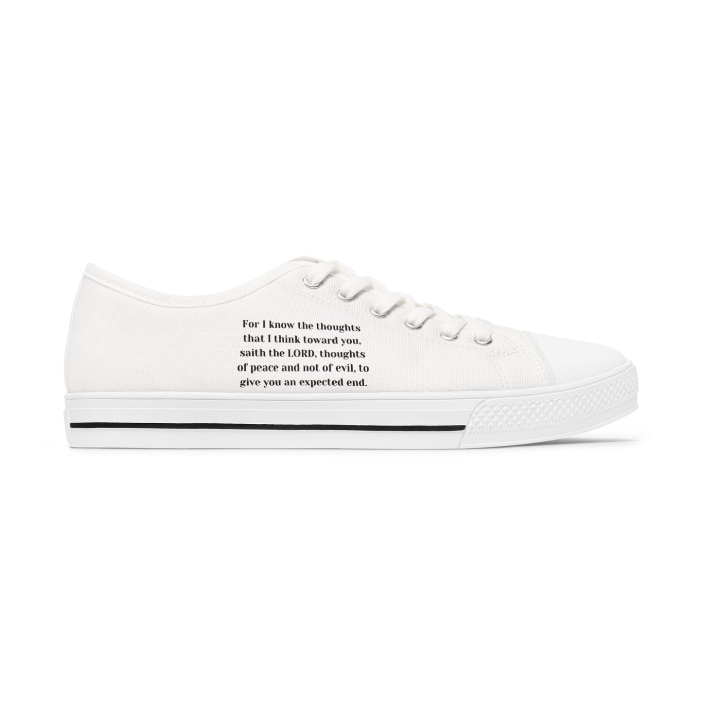 JEREMIAH 29:11  Women's Low Top Sneakers