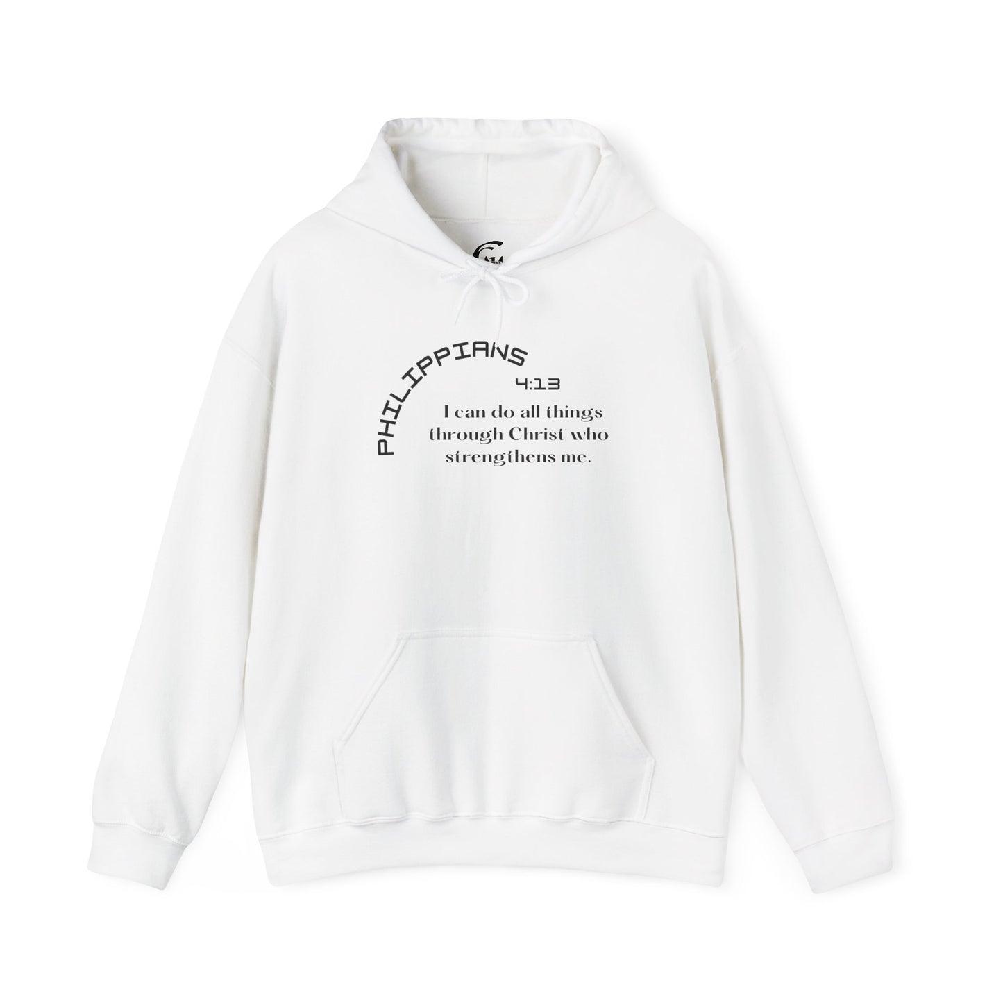 Biblical Hoodie, Philippians 4:13 Scripture Unisex Hoodie