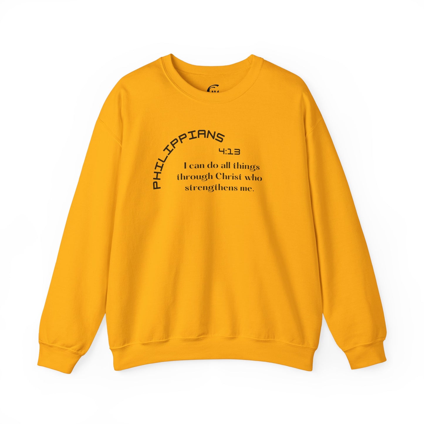 Philippians 4:13 Scripture Crewneck Sweatshirt